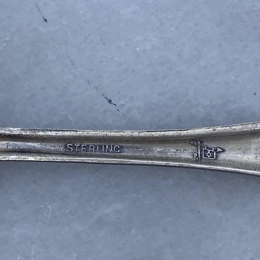 Sterling Silver Multnomah Falls Oregon Souvenir Spoon 4